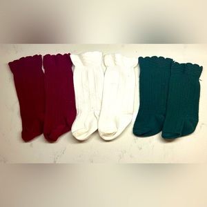 Christmas Knee-high Socks 0-6m